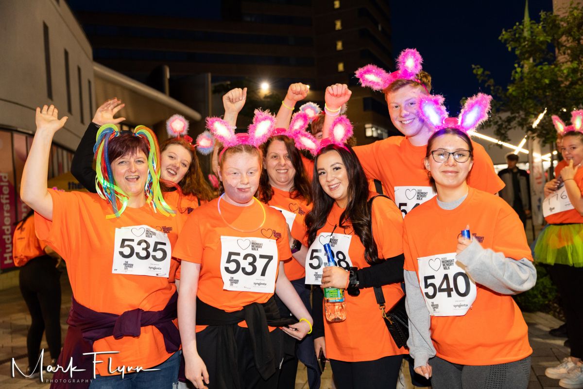 Hundreds of walkers stay up late for The Kirkwood Midnight Memory Walk