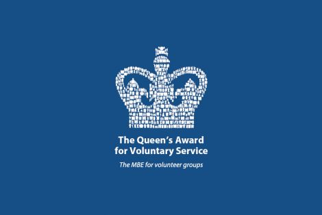 Our volunteers receive The Queen’s Award for Voluntary Service