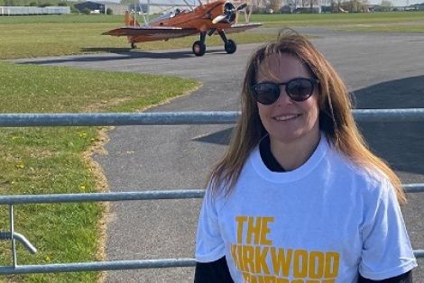 Tracie Robinson conquers fears to raise vital funds for The Kirkwood
