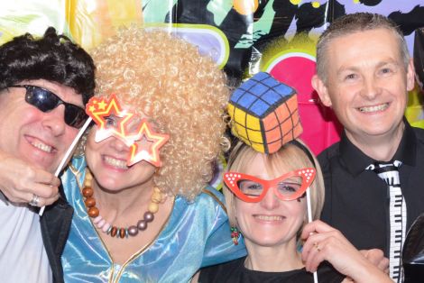 Eighties themed Birthday bash raises mega money!
