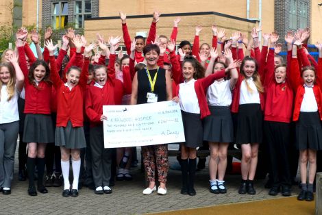 Moorlands Primary students turn pennies into pounds