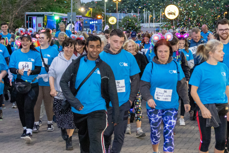 Hundreds of fundraisers walk through the night to help The Kirkwood Support Life